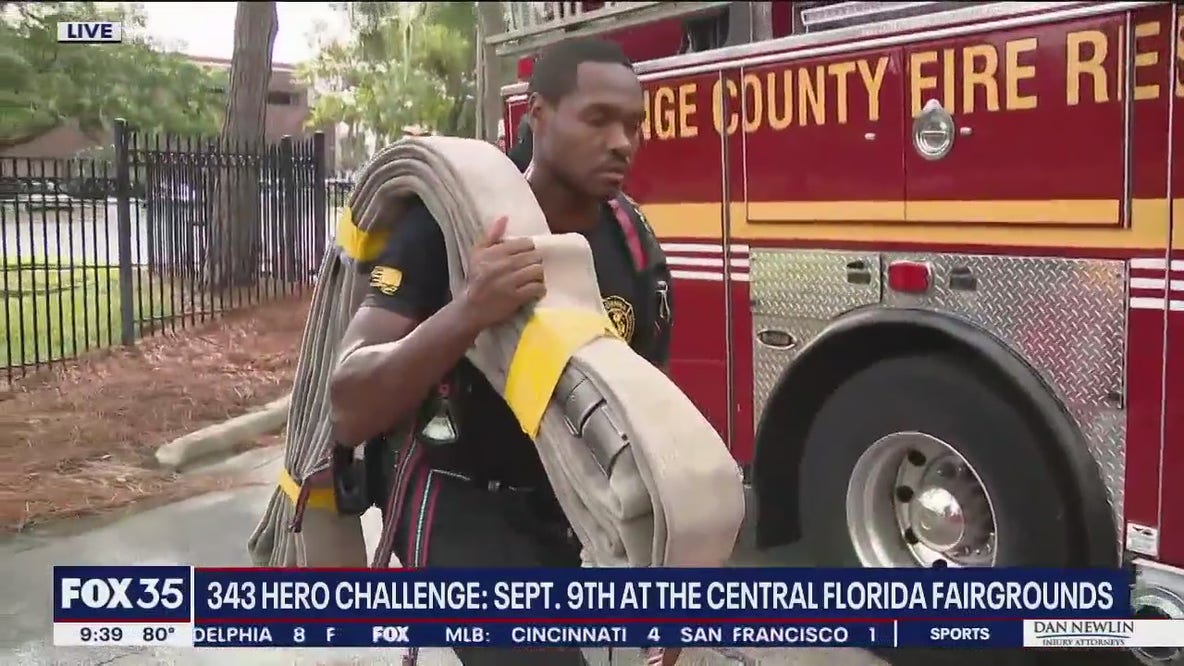 Training for this year's 343 Hero Challenge