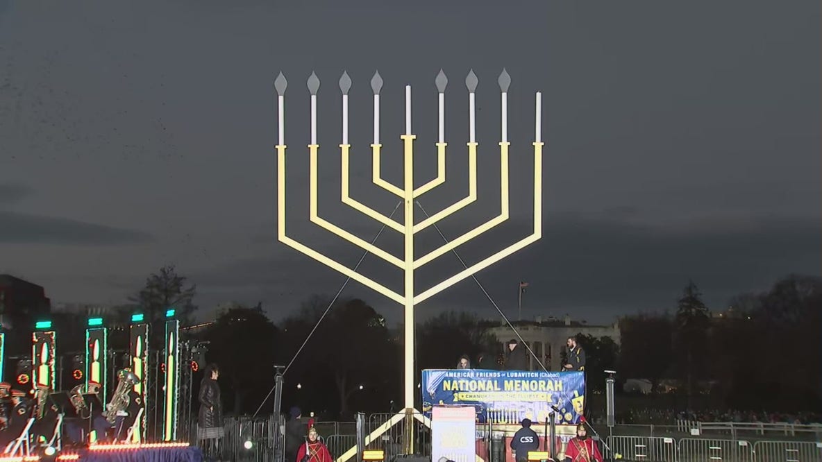 National Menorah lighting ceremony