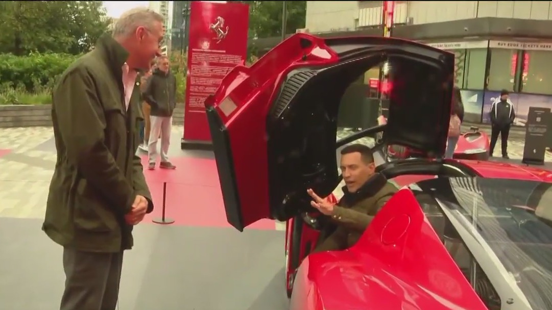 Ferrari’s ‘Game Changers Fleet’ at Hudson Yards