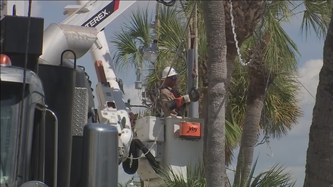 The race to restore power