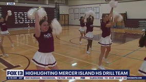Highlighting Mercer Island drill team