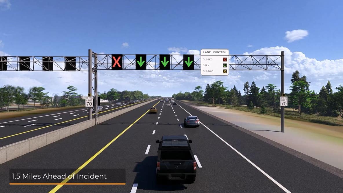 How 'flex lanes' work in Central Florida
