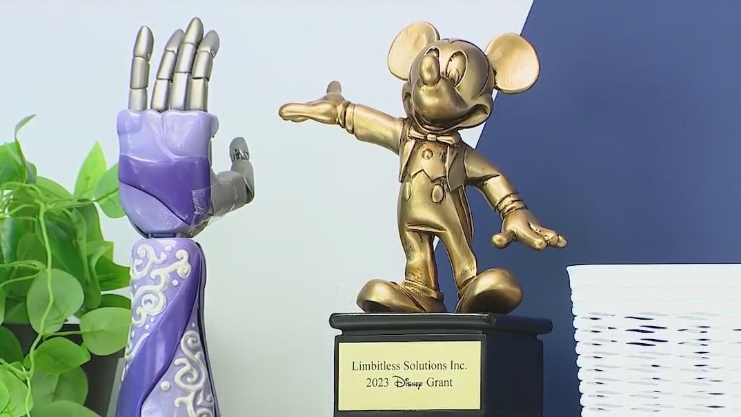 Disney grant helps UCF non-profit Limbitless Solutions build bionic limbs for kids