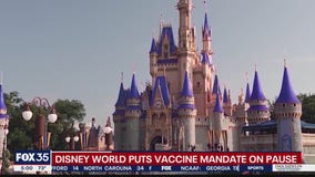 Disney World puts pause on COVID vaccine mandate, cast member tells FOX 35