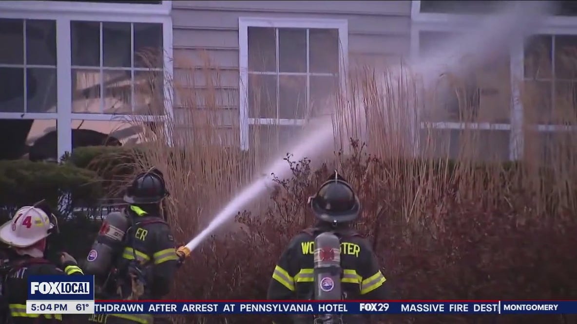 Fire destroys clubhouse at senior living community in Montgomery County