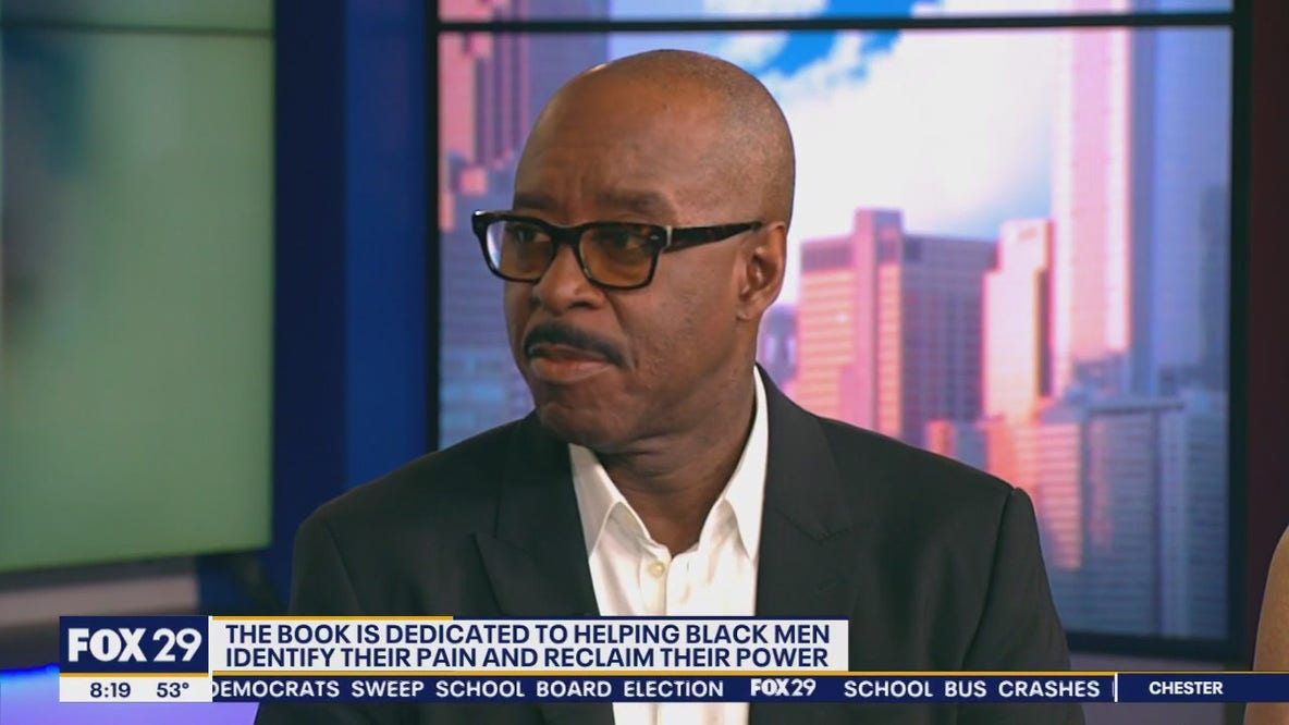 How Courtney B. Vance's new self-care book helps Black men identify pain & reclaim power