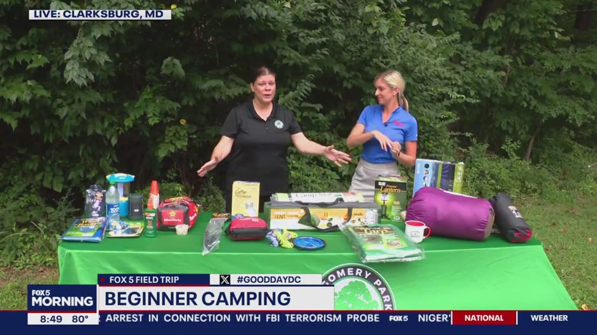 Beginner camping at Little Bennett Campground