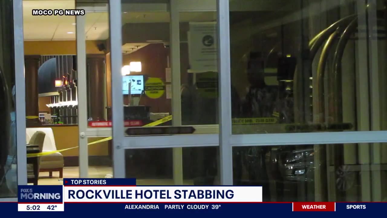 2 men injured in stabbing at Rockville hotel