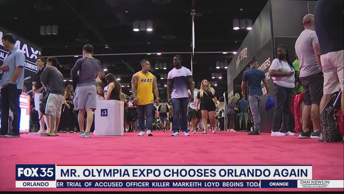 Largest fitness event in the world, Mr. Olympia, returns to Orlando