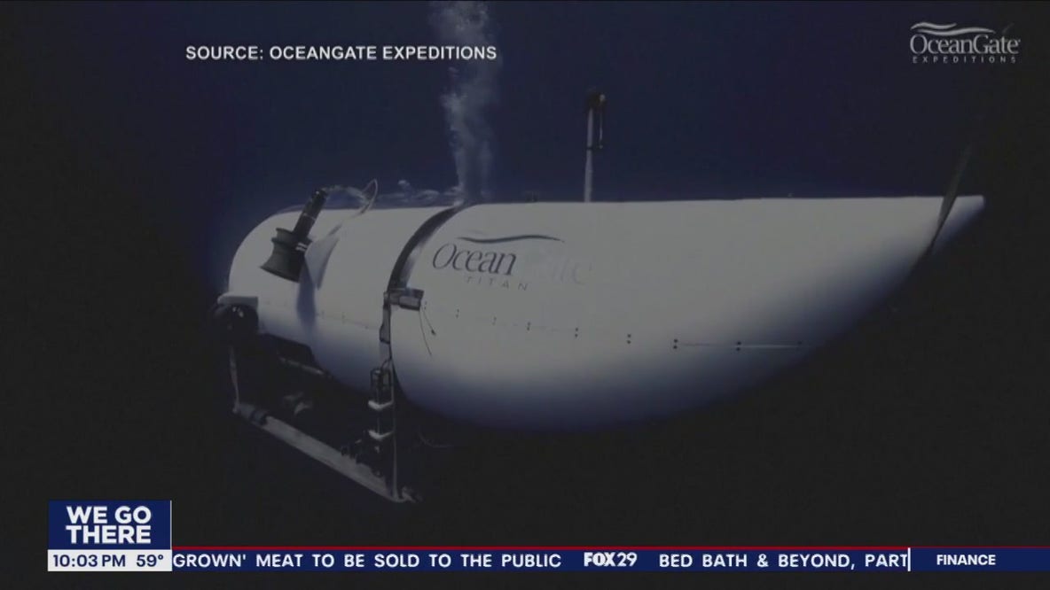 Search teams race against the clock to find submersible lost near Titanic wreck