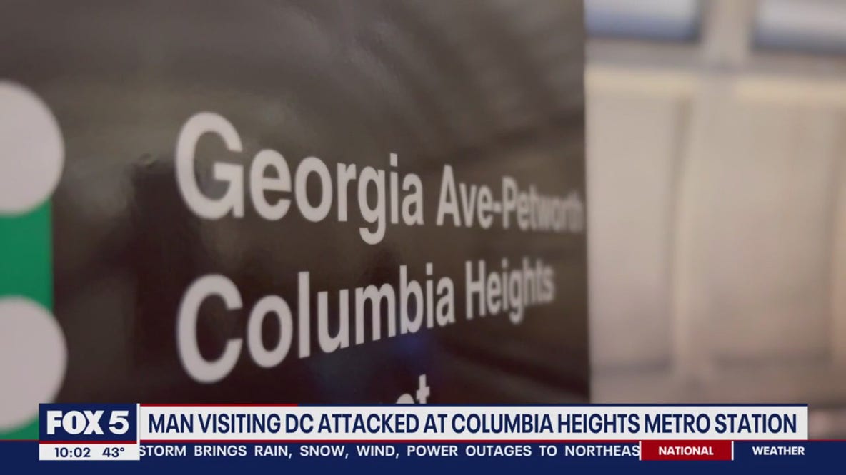 Metro rider claims he was sucker punched getting off train at Columbia Heights station