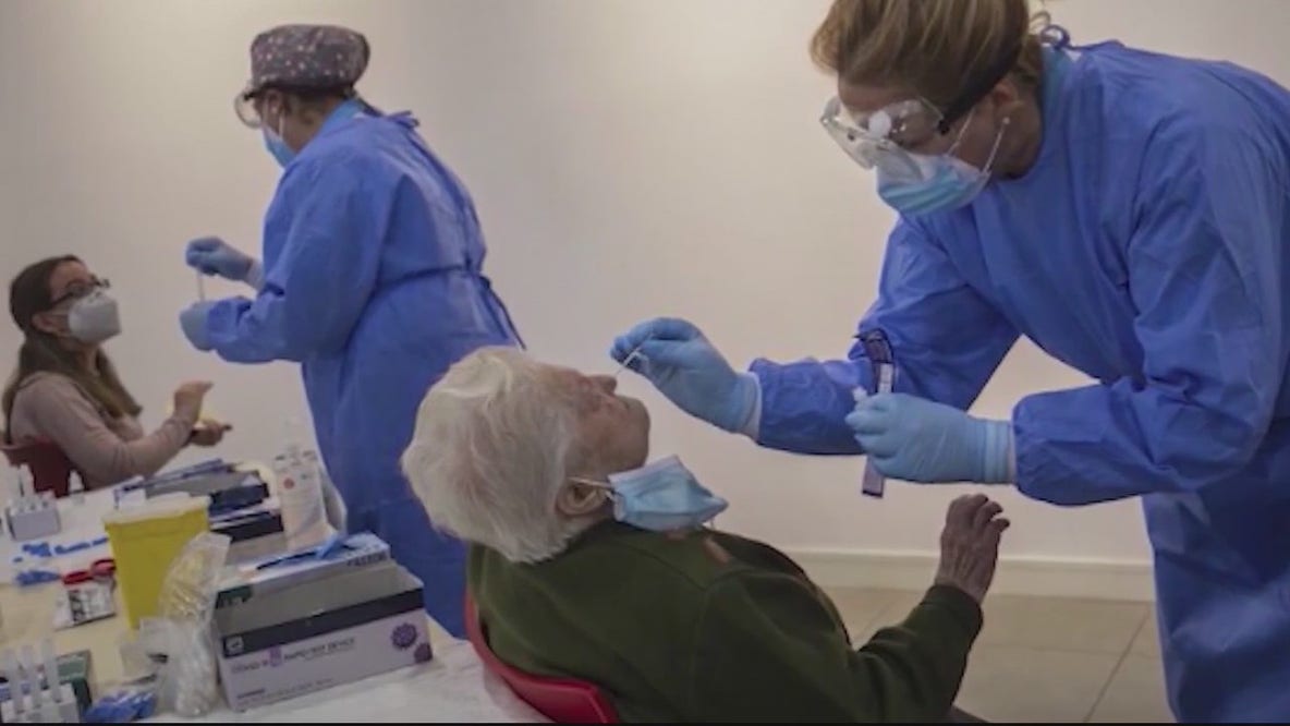Demand for COVID-19 tests spikes before Christmas