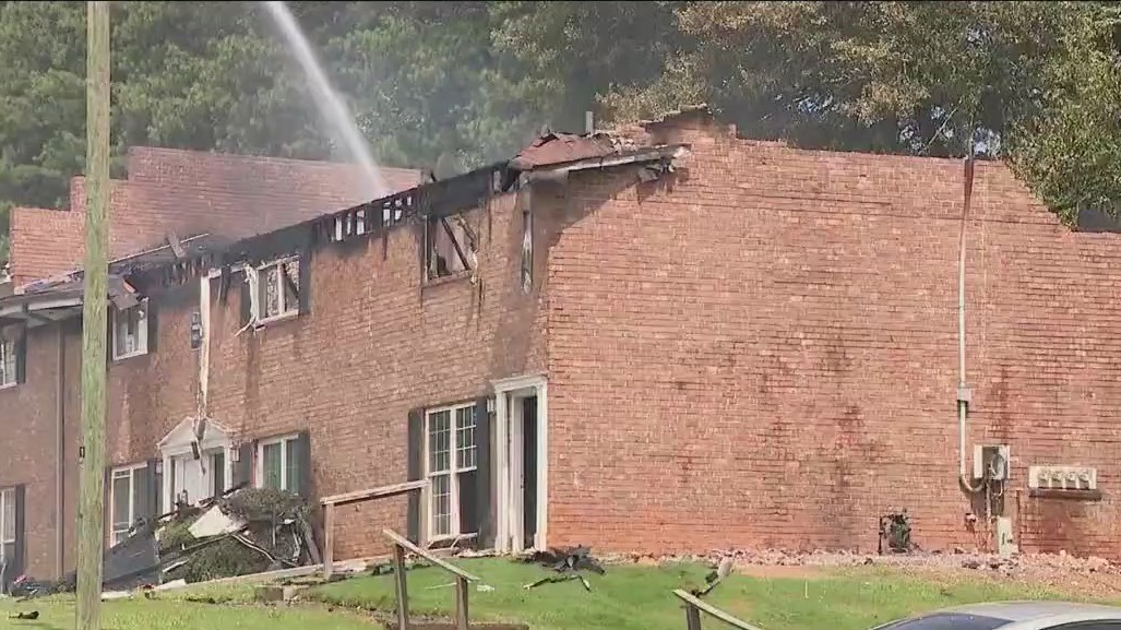 Old National Highway apartment fire