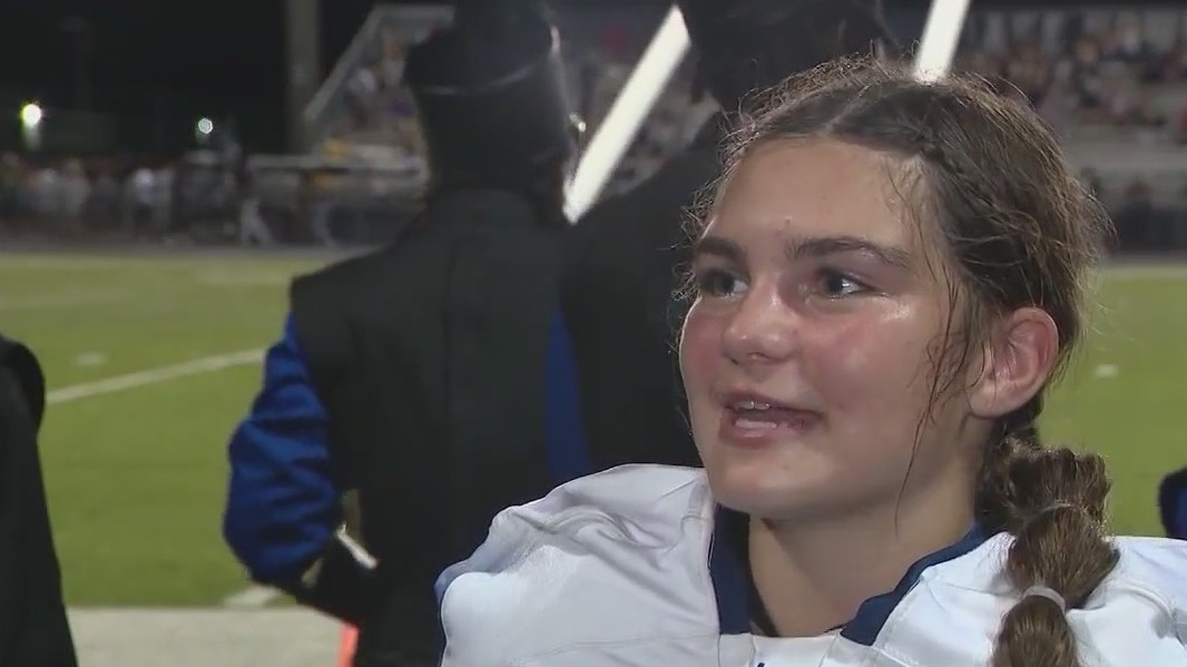 Lyman High recruits first female kicker