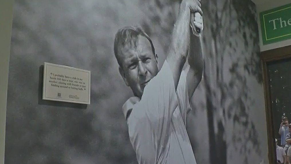 Arnie's Army Legacy Experience showcases Arnold Palmer memorabilia