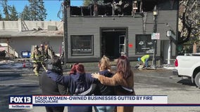 4 women-owned businesses gutted by fire in Snoqualmie