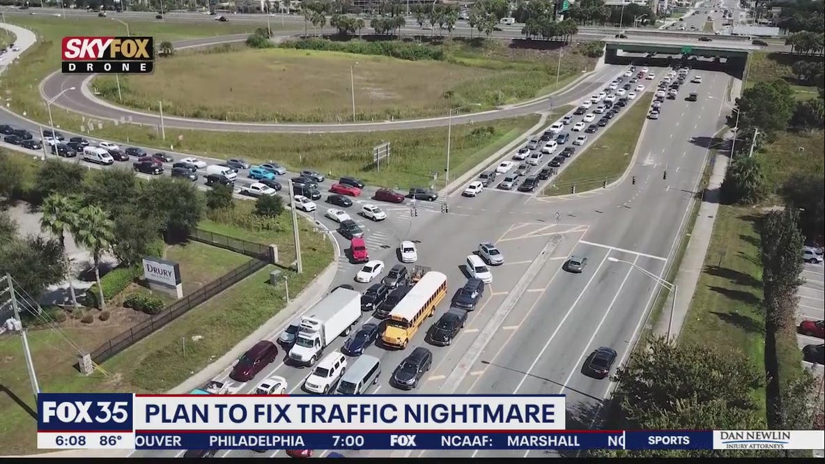 FDOT considering plans to ease congestion near Sand Lake Road and I-4