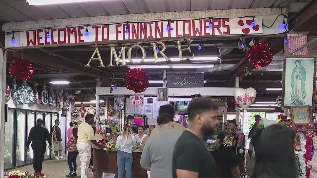 Fannin Flowers sees record sales during booming Mother's Day weekend in Houston