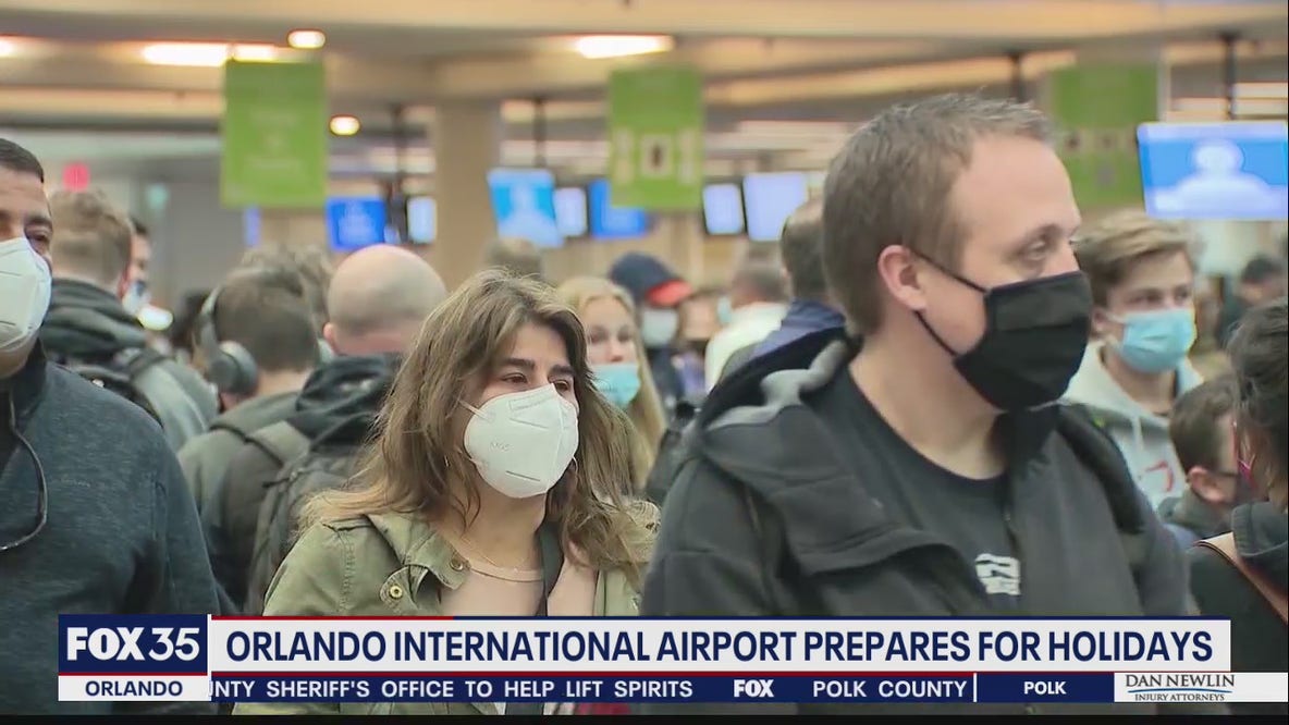 Orlando International Airport prepared for holidays