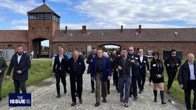 Arnold Schwarzenegger, son of a Nazi officer, describes powerful visit to Auschwitz