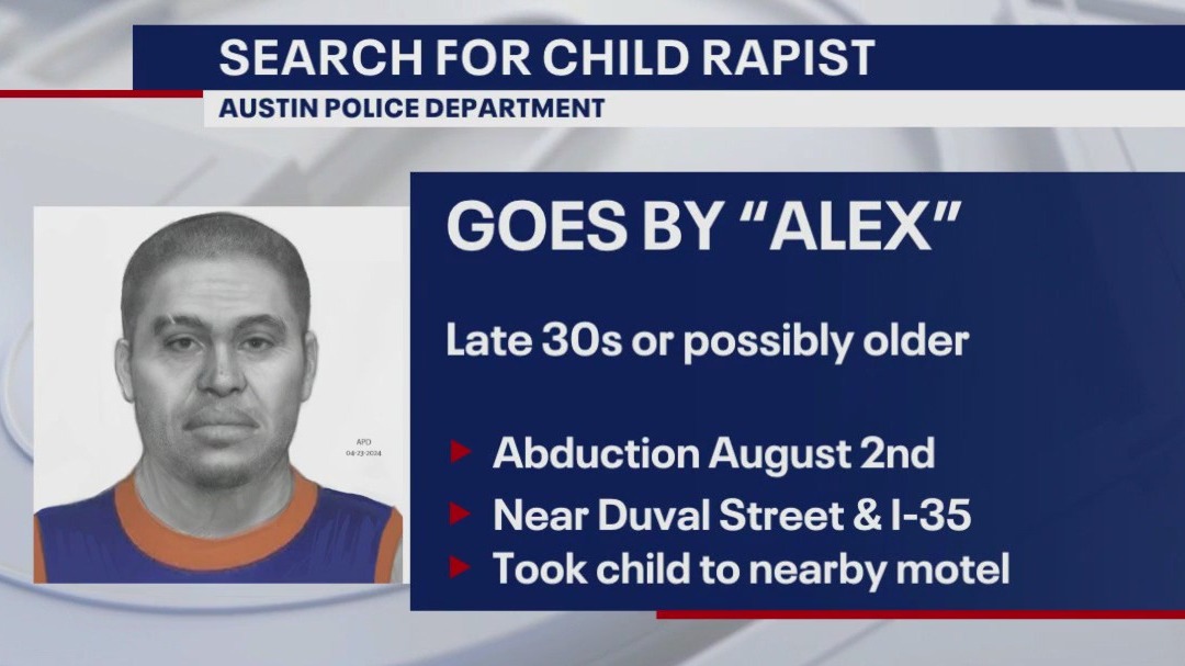 APD searching for child rapist