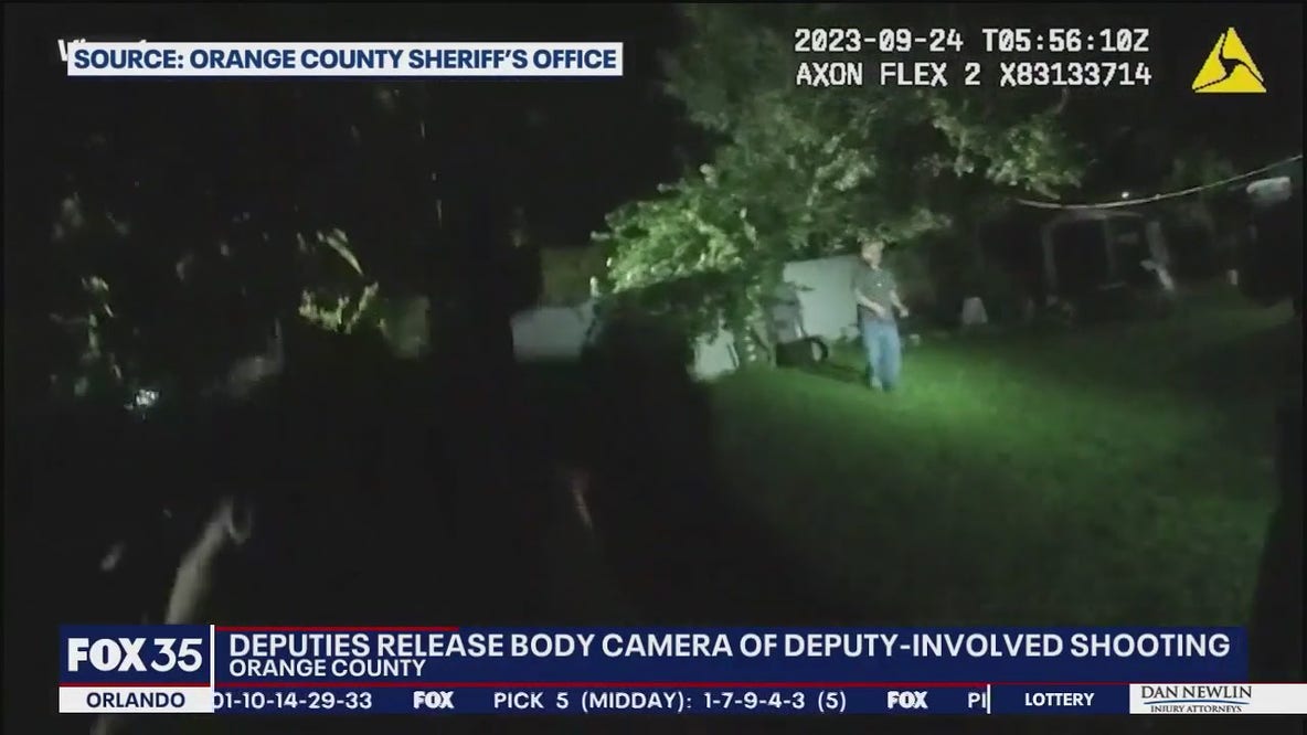 Bodycam: Deputy-involved shooting in Orlando