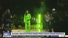 Sue Bird, Megan Rapinoe named Pride Parade grand mashals