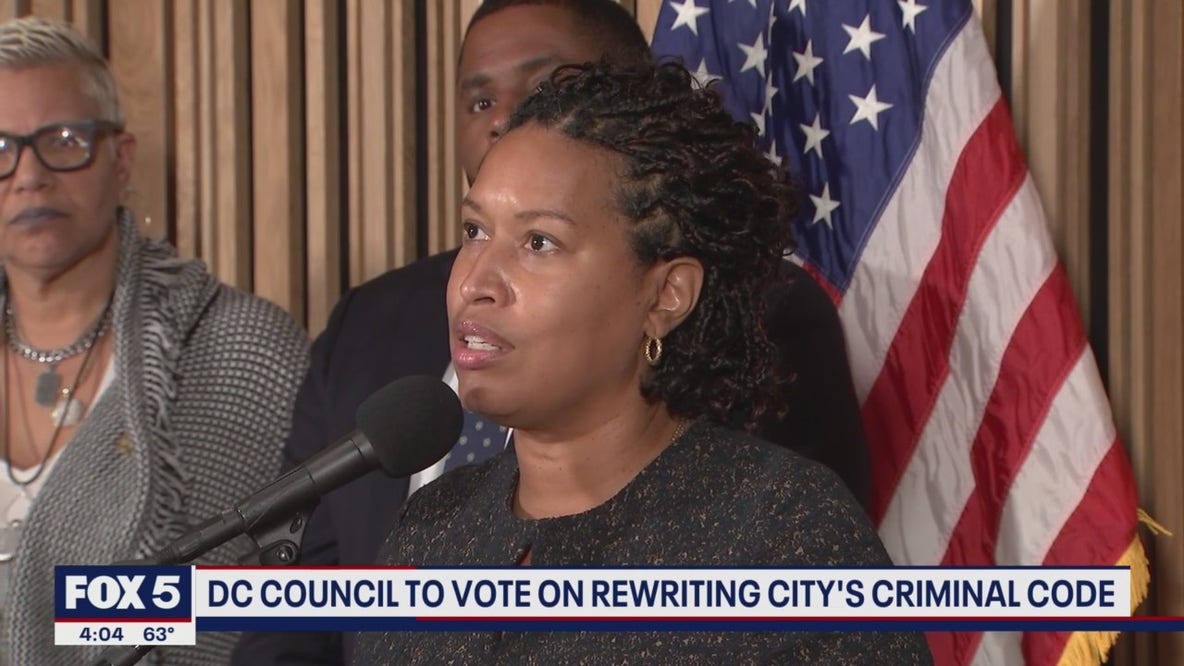 DC Council to vote on rewriting city's criminal code