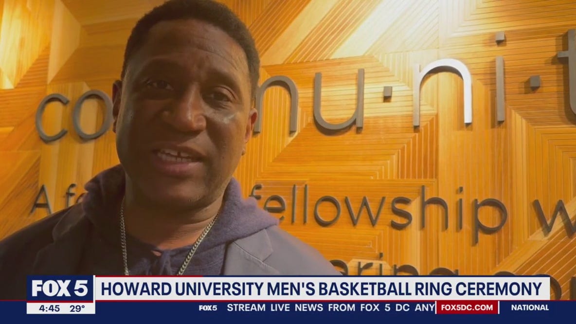 Howard University Men's Basketball celebrates 22'-23' championships with ring ceremony