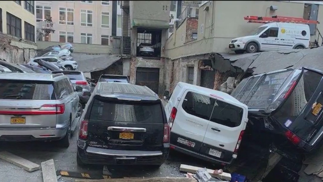 Neighborhood struggling after garage collapse