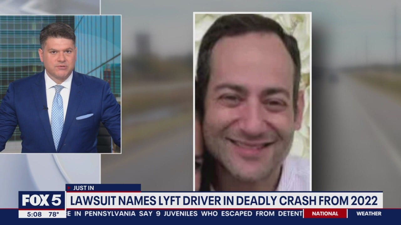 Lawsuit names Lyft driver in deadly crash from 2022 FOX 5 DC