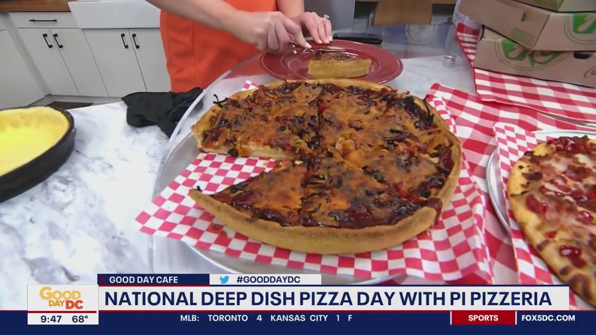 National Deep Dish Pizza Day with Pi Pizzeria