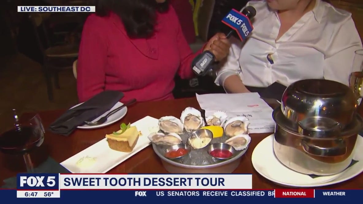 Checking out the Sweet Tooth Dessert Tour at Ophelia’s Fish House & Oyster Bar