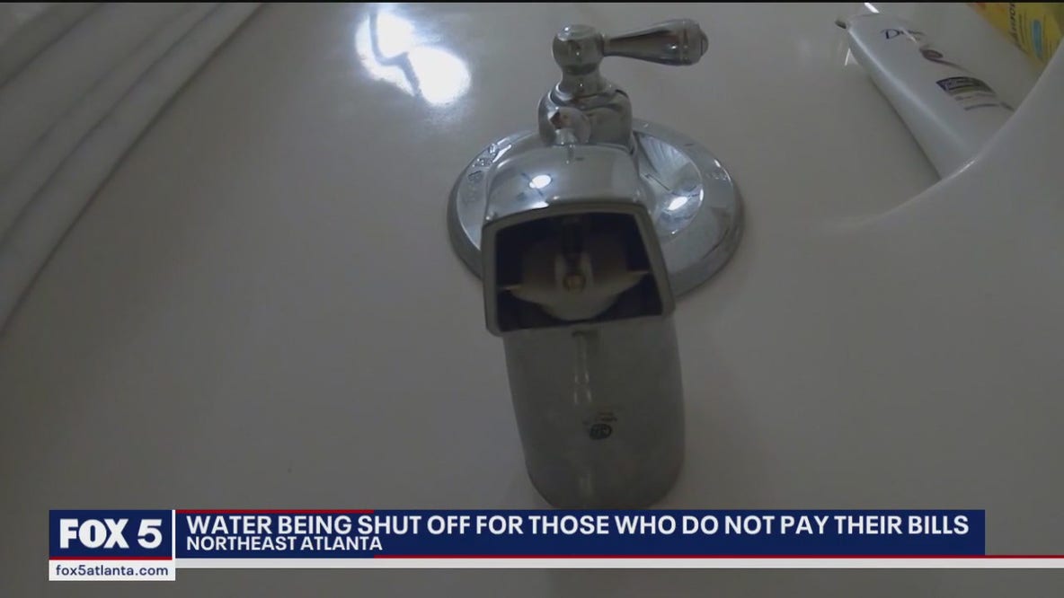 Atlanta begins to shut off water for delinquent accounts
