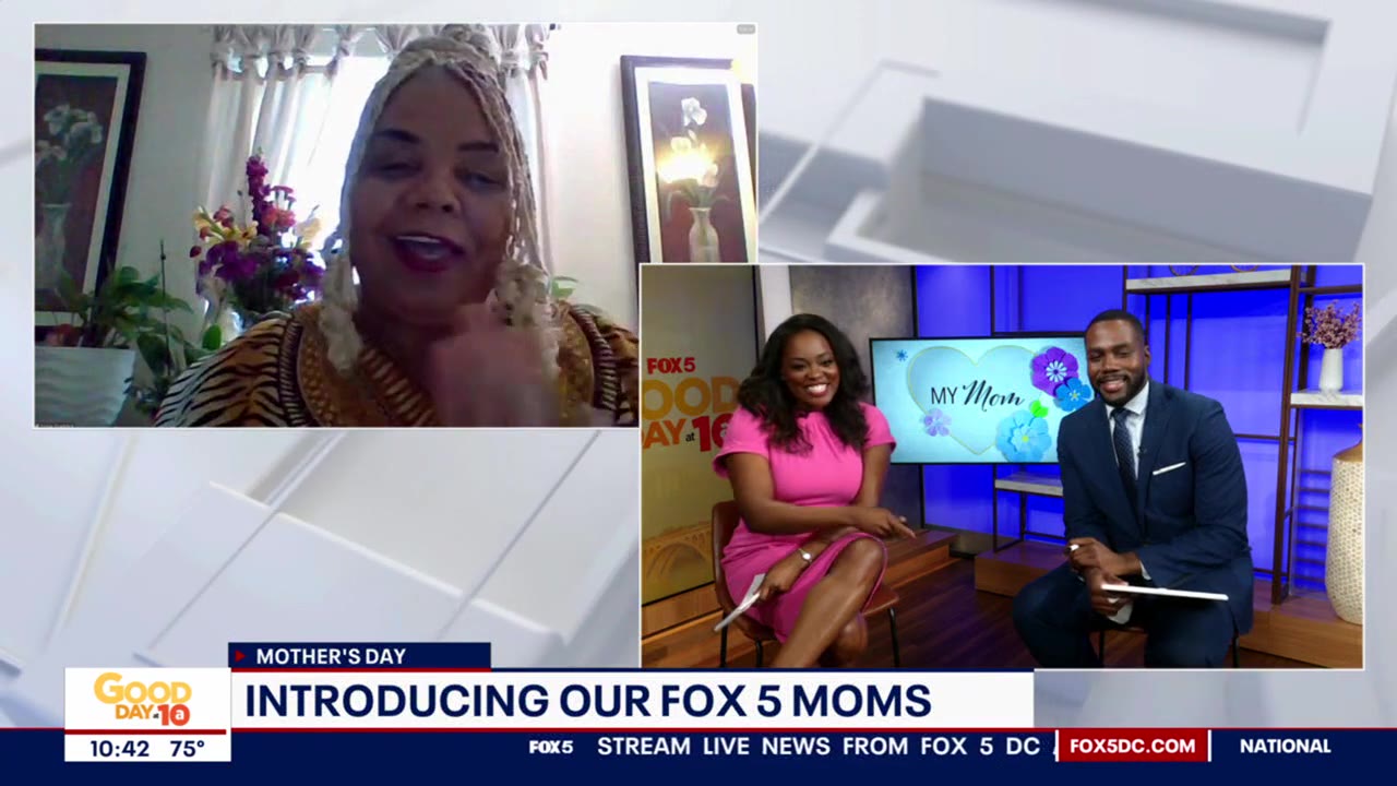 Stephen Graddick's mom joins Good Day DC for a special Mother's Day tribute.