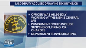 LASD deputy accused of having sex on the job