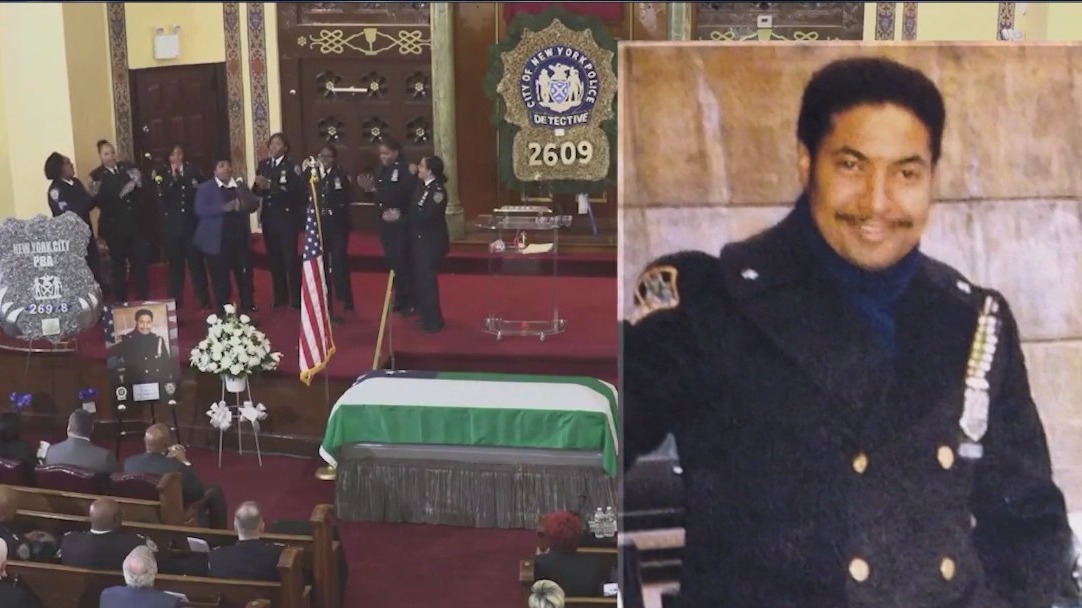 Funeral for NYPD detective Troy Patterson