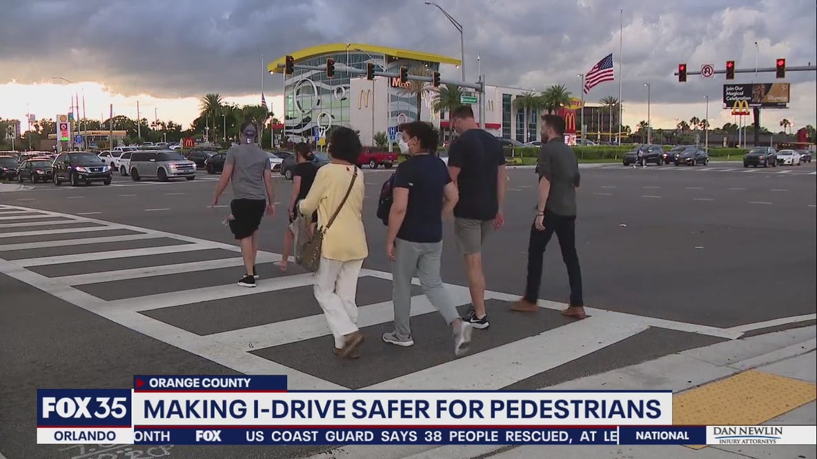 Making I-Drive safer for pedestrian