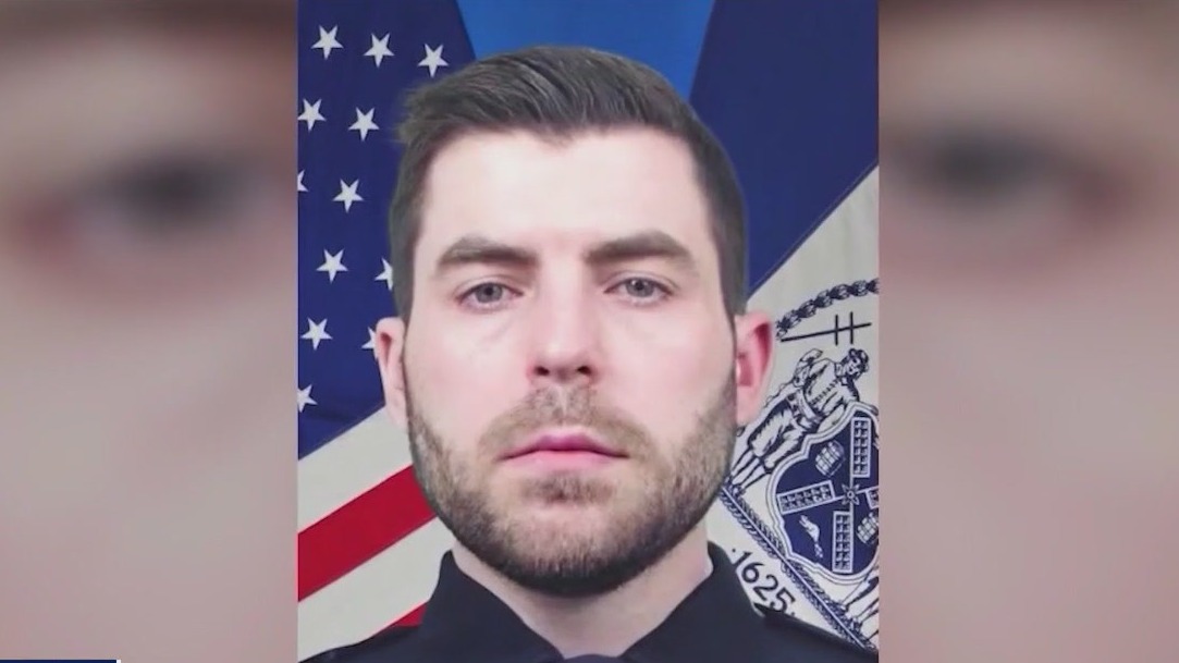 Wake held for slain NYPD officer