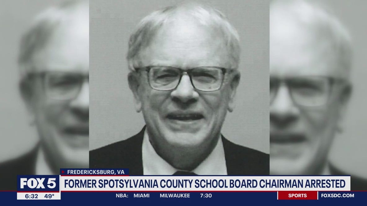 Former Spotsylvania School Board Chair arrested