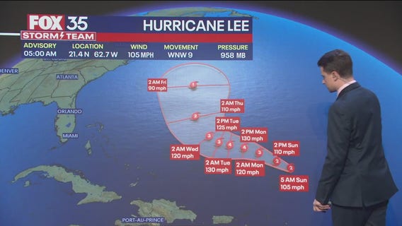 Hurricane Lee to impact Florida this week