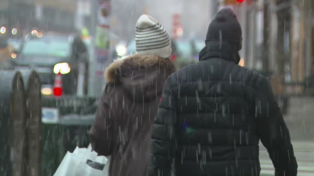 Snow in NYC Saturday