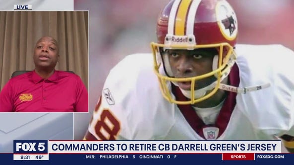 Darrell Green reacts to news Commanders will retire his jersey
