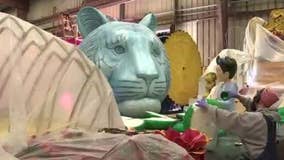 Behind the scenes look at Chinese New Year Parade floats