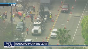 Rancho Park oil leak