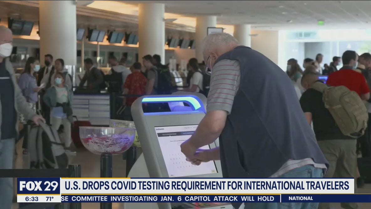 Philadelphia locals react as U.S. drops COVID test requirement for international travel
