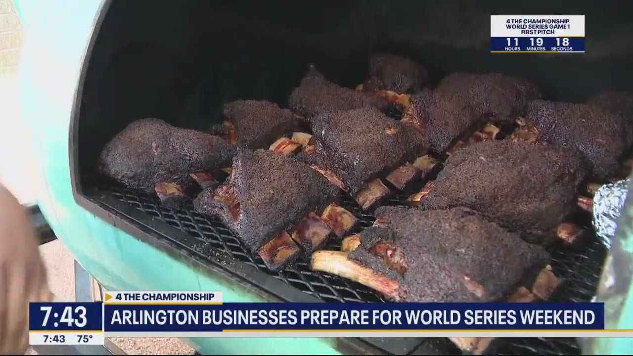 Arlington businesses prepare for World Series crowds