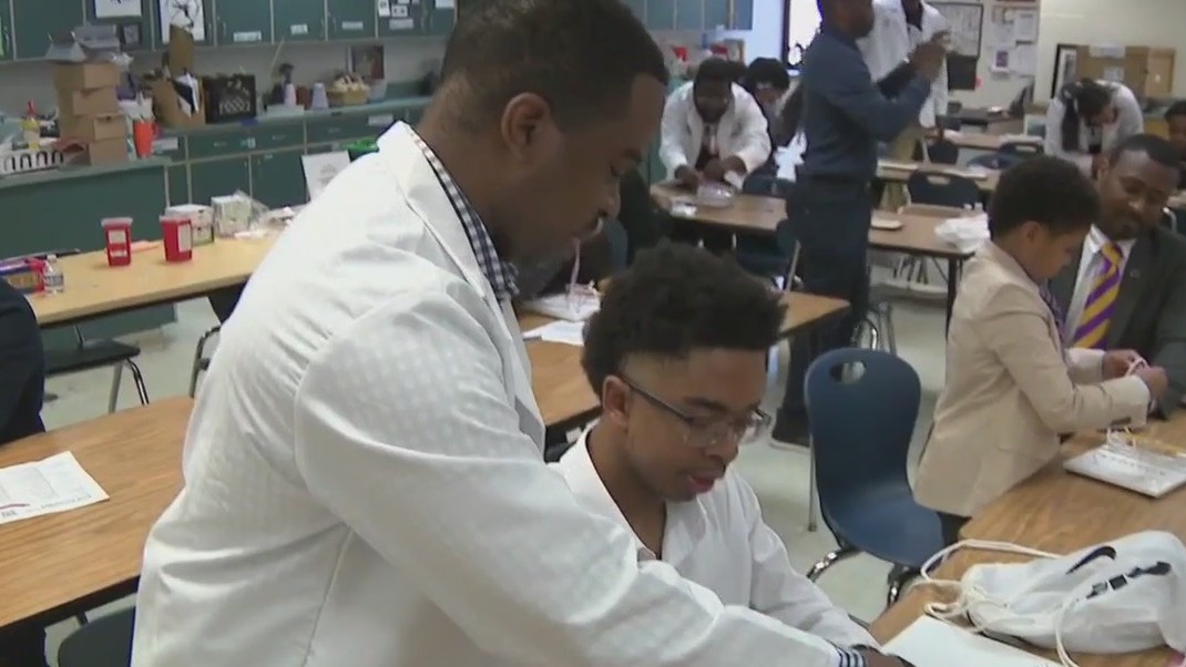 Black Men in White Coats youth summit