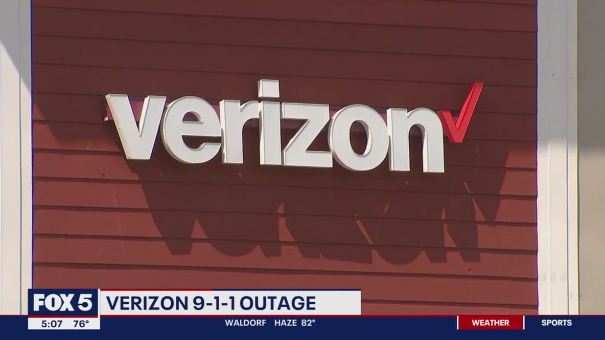 Several Maryland counties experiencing issues with Verizon customers reaching 911 by phone