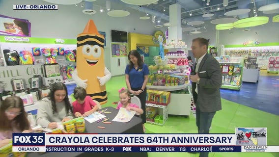 Crayola celebrates 64th anniversary